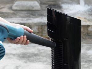 como limpiar ventilador de torre